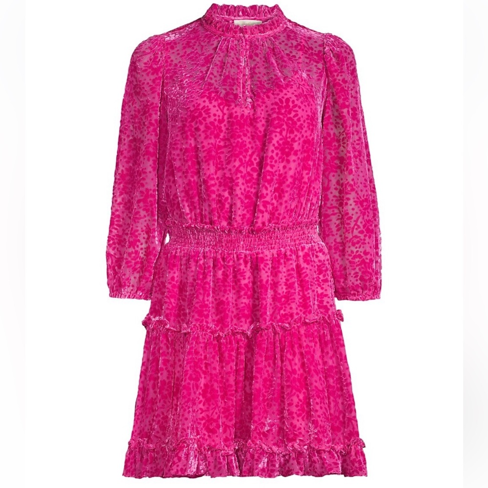 Shoshanna Pink Floral Dress